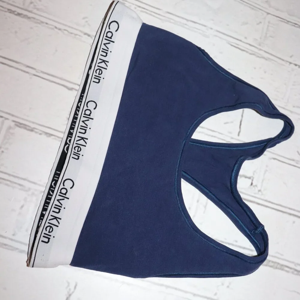 💙 Blue Sports Bra · Calvin Klein · Size S 💙